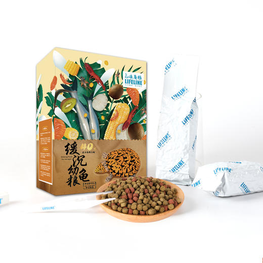 【发色粮下沉】全新升级40%高蛋白增色成长型1-3岁幼龟 商品图4