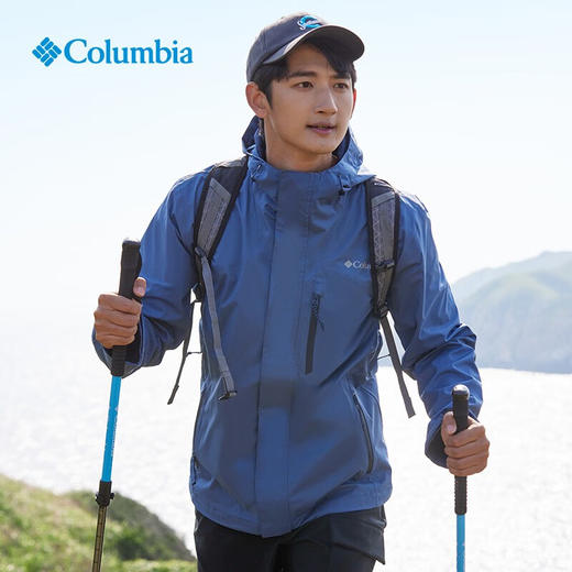 哥伦比亚男式经典两层防水外套WE2900 商品图0
