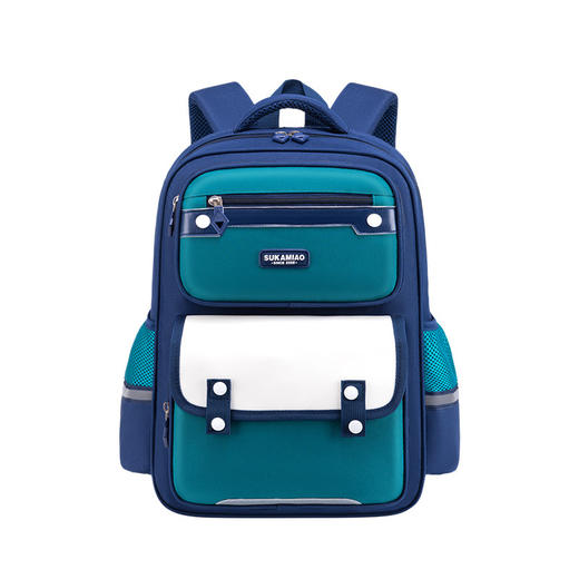  【科学护脊❗️时尚英伦系小学生书包】新款轻便减负设计，透气舒适，双肩背负更健康。一二三到六年级皆适用，儿童双肩背包开学季常备开学季 商品图4