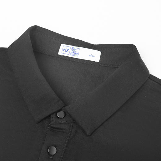 【秒杀专属】HX 夏季翻领短袖T恤S102320884101/02POLO杉 商品图4