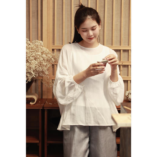 【线上专属】套头衫（23708195-山矾） 商品图1