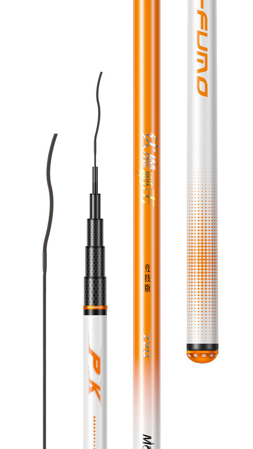 佳钓尼鲢击橙小白鲢鳙专用手杆轻量大物竿鲢鳙鱼竿钓鱼竿19调鱼杆 商品图5