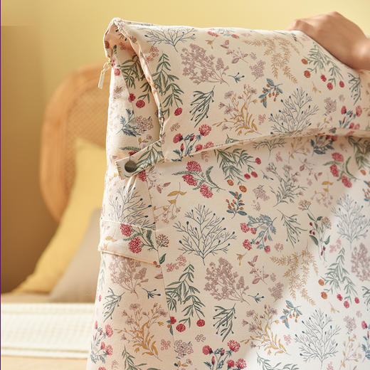 雅蕊系列及扣多功能三角床靠沙发床头飘窗靠背 商品图3