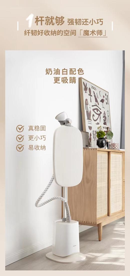 7F  PHILIPS飞利浦强力单杆蒸汽挂烫机 STE1050/10 商品图1