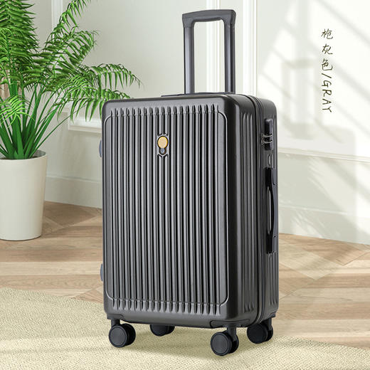 【出行常备❗️新款大容量拉杆箱】加厚耐磨防刮，结实耐用，拉杆箱行李箱防刮耐磨新款女26寸结实耐用加厚旅行箱男24皮箱子20父亲节礼物新年礼盒年货礼盒 商品图4