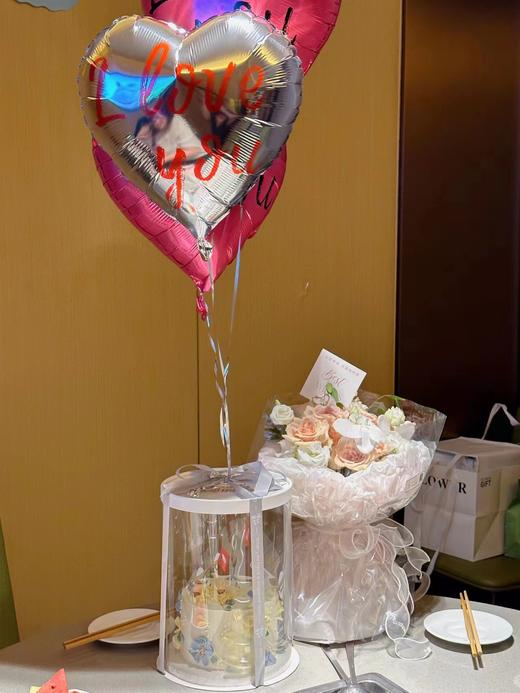 【漂浮气球】(需和生日蛋糕一起拍，不可单独下单哟，颜色随机，一个) 商品图1