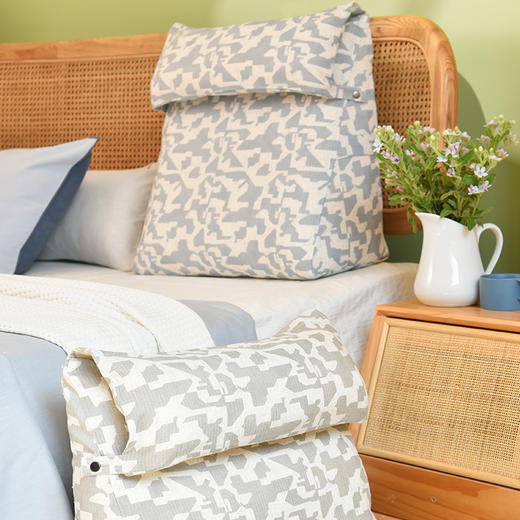 几何及扣多功能三角腰靠沙发床头飘窗靠背 商品图0