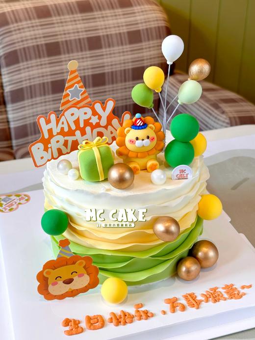 小狮子生日蛋糕 商品图1
