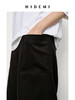 HIDEMI 显瘦极简中低腰中装感直筒中裤 卡其色/墨绿色/黑色 商品缩略图6