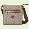 GUCCI 古驰 男士 GG Supreme帆布 邮差包 混色 681021 92THG 8563 商品缩略图0