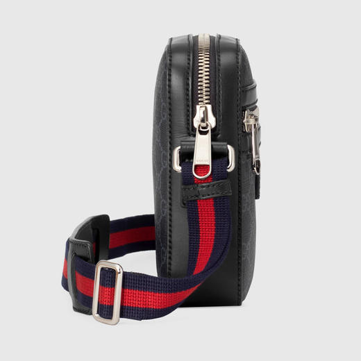 GUCCI 古驰 男士 GG Supreme帆布 邮差包 混色 682357 K5RLN 1095 商品图2