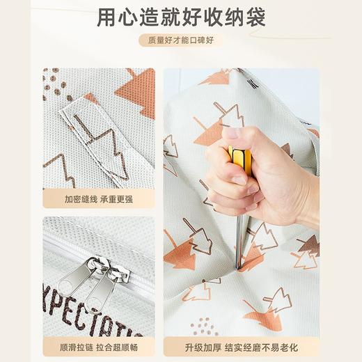 【衣物整理常备！收纳超省心】日式无纺布收纳袋，轻松搬家杂物，整理卧室。被子收纳杂物棉被衣服的袋子衣物整理日式搬家卧室无纺布棉被袋家庭整理 商品图2