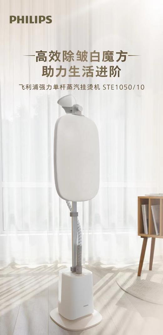 7F  PHILIPS飞利浦强力单杆蒸汽挂烫机 STE1050/10 商品图0
