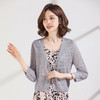 薄款百搭，七分袖镂空桑蚕丝披肩短款冰丝开衫CC-12303 商品缩略图3
