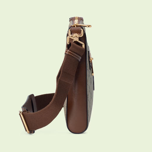 GUCCI 古驰 男士 GG Supreme帆布 邮差包 混色 681021 92THG 8563 商品图1