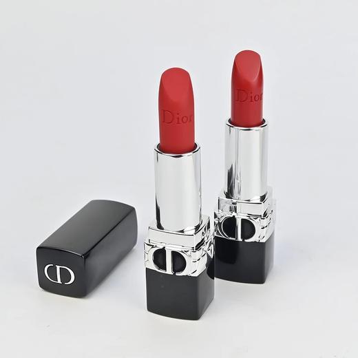 【美妆专场】Dior迪奥999口红 滋润哑光 经典正红色 显白提气质 3.5g/支 商品图4