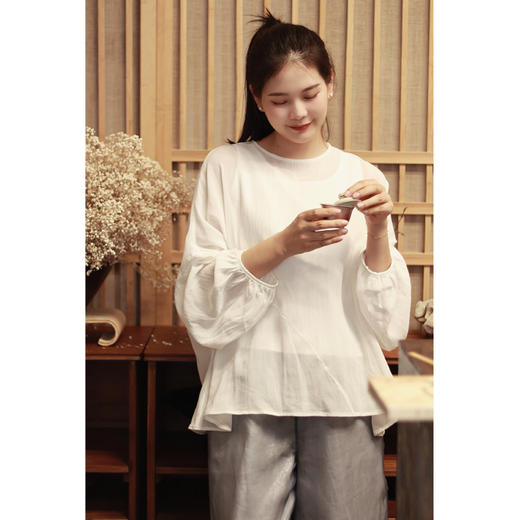 【线上专属】套头衫（23708195-山矾） 商品图3