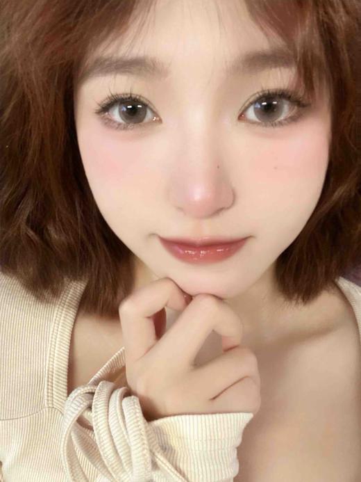 【日抛和年抛】奶油雾灰 年抛是voki voki品牌 日抛是  boom pop| 中直径14.2，着色13.4 仅供参考  | 【同品牌多副更划算,选款完整色板在详情页】 ，boompop 商品图2