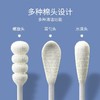 婴儿棉签耳勺掏耳鼻屎儿童婴幼新生儿宝宝专用超细小勺头棉棒盒装 商品缩略图4