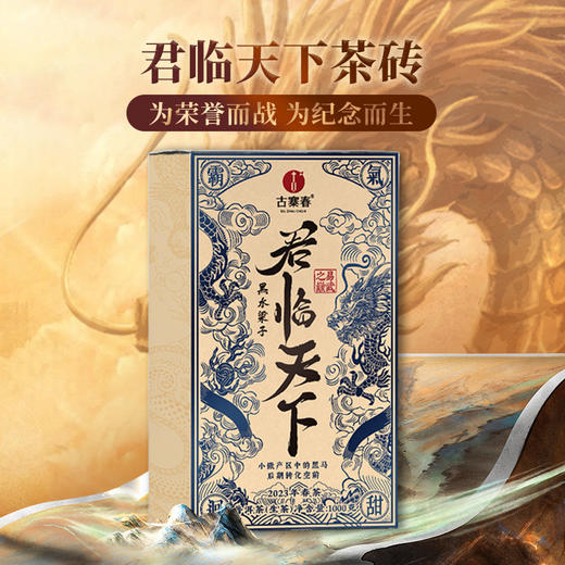 【君临天下】2023年头春头采易武蕞高峰黑水梁子蕞具江湖气息的山头为荣誉而战为纪念而生 商品图0