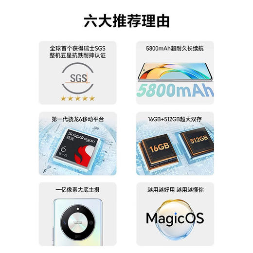 荣耀X50   双卡  5G版 全网通用版 商品图3