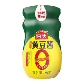 海天0添加黄豆酱360克