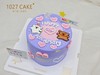 1027CAKE |  手绘蛋糕  线条小狗 商品缩略图2