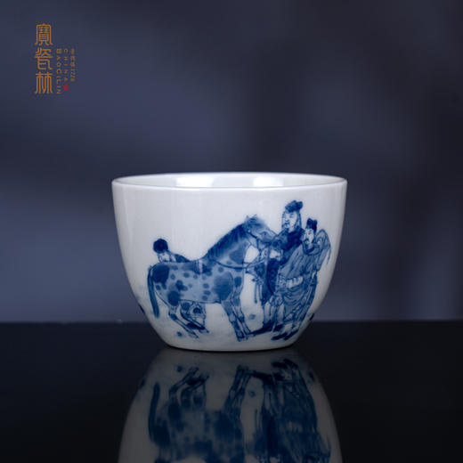 青花相马伯乐杯 商品图0