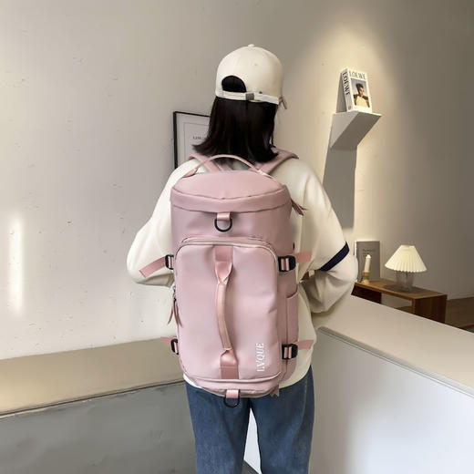 旅行包男女大容量单肩斜挎运动健身包短途旅行手提防水旅游行李袋 商品图1