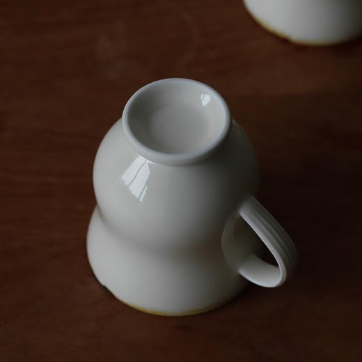「中国 沈呈呈」米黄釉系列 咖啡杯 马克杯 茶杯 商品图4