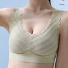 【0束缚 舒适新体验❗️聚拢无钢圈蕾丝美背少女背心文胸】不跑杯不乱窜，高弹拉扯，不勒身，泡泡蕾丝覆盖，颜值高，春夏罩无痕凉感聚拢小胸专用内衣 商品缩略图4
