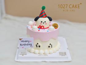 1027CAKE |  复古ins风 可爱款 立体狗狗
