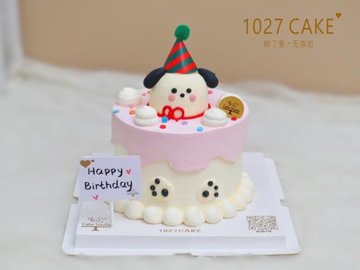 1027CAKE |  复古ins风 可爱款 立体狗狗 商品图0