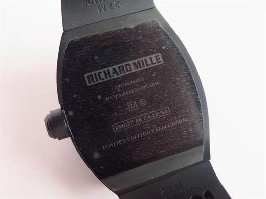 史上最强Richard Mille复刻表：EUR厂理查德RM027复刻表复刻手表一比一手表n厂c厂zf厂vs厂clean厂 商品图2