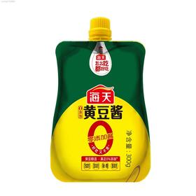 海天0添加黄豆酱300g