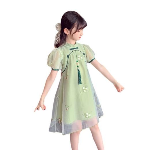 女童汉服连衣裙夏季2023新款夏天中国风公主裙中大童儿童夏装裙子 商品图4