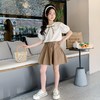 女童夏装短袖套装2023新款洋气童装儿童夏季裙子两件套女大童衣服 商品缩略图1