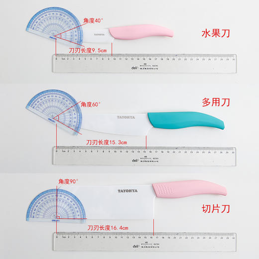 【6F】TAYOHYA多样屋 乐彩奈米水果刀礼盒 削皮器果皮器组合套装 商品图3