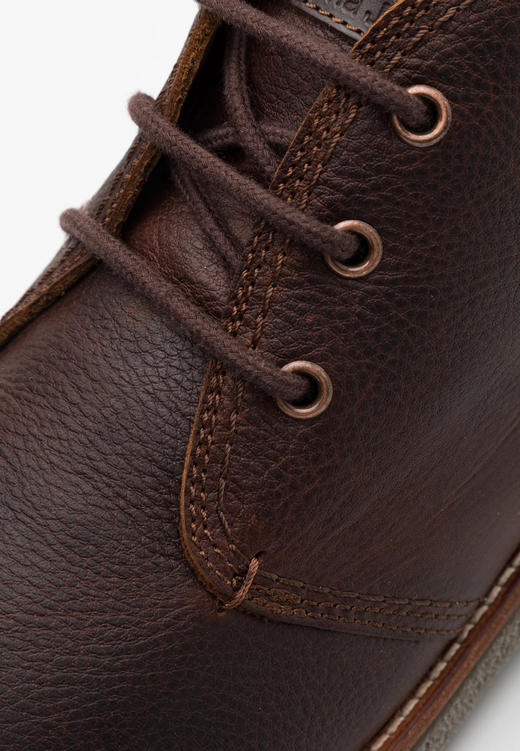 #断码特价40码#西班牙原产男士时尚舒适休闲鞋踝靴酒红色GC9 商品图5