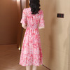 气质优雅，夏季新款百搭减龄显瘦大摆裙女法式淑女风碎花连衣裙AHM-ryfs6275 商品缩略图2