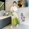 女童马面裙夏装套装2023新款童装儿童汉服超仙半身裙中国风唐装夏 商品缩略图0