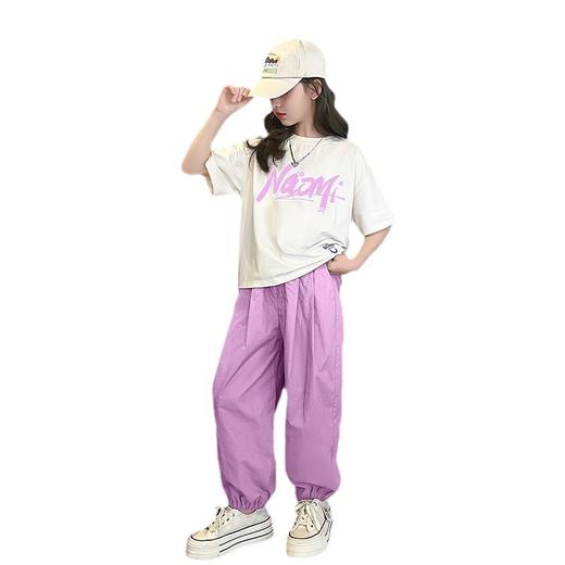 女童夏装套装薄款2023新款洋气儿童夏季短袖两件套女大童运动夏款 商品图4