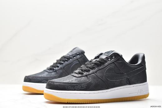 耐克CLOT x Fragment Design x Nike Air Force 1 JT空军一号经典低帮百搭休闲运动板鞋AO9286-100男女鞋 商品图3