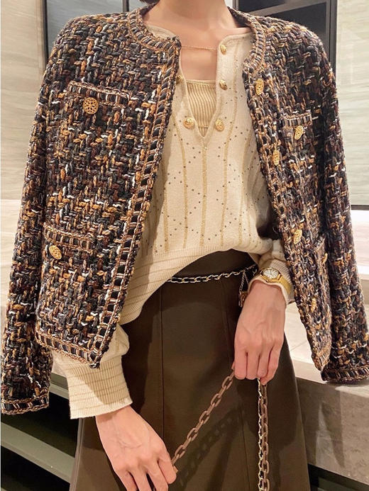 法式混色外套 商品图7