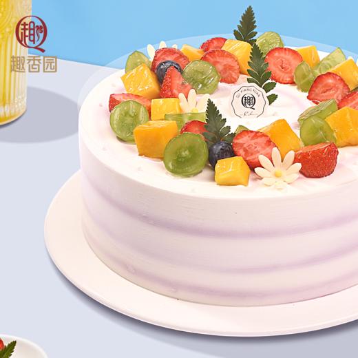 水果季-甜蜜城堡 乳酪动物奶油水果蛋糕 商品图1