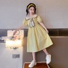 女童夏装连衣裙2023新款儿童夏季公主裙女大童学院风中长款裙子夏 商品缩略图1
