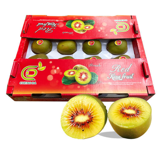 红心猕猴桃（件装）12枚装 商品图0