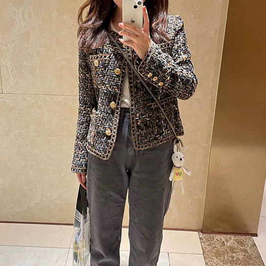 法式混色外套 商品图5