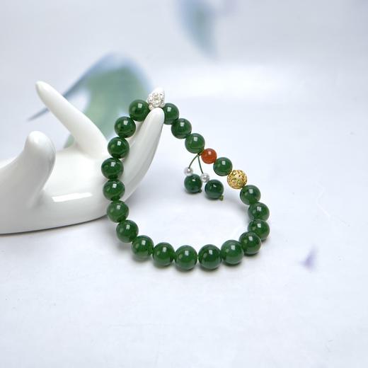 碧玉单圈-镂空圆球流苏 商品图0