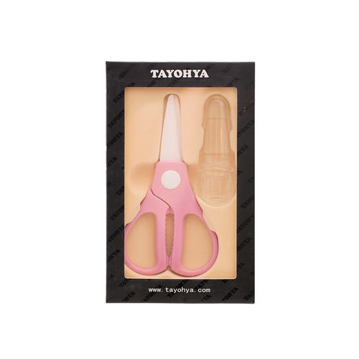 【6F】TAYOHYA多样屋乐彩奈米陶瓷剪 加套家用厨房剪刀蔬菜剪 商品图4